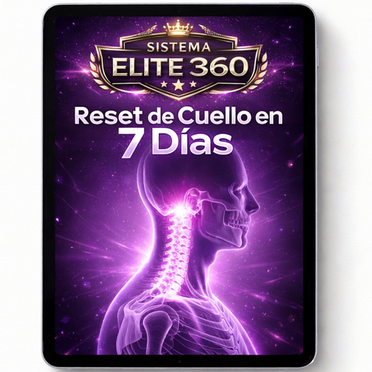 RESET DE CUELLO EN 7 DIAS + VIDEOS EXPLICATIVOS GUIADOS + PLANTILLAS + 12 BONUS GRATIS